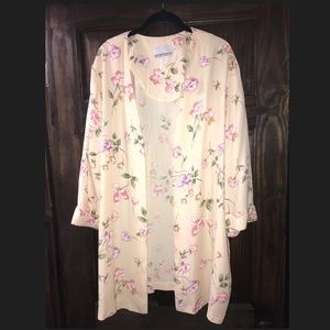 Dress Floral Cardigan special thyme ltd.Size: 18W
